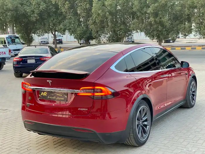 تسلاP100D MODEL X 9