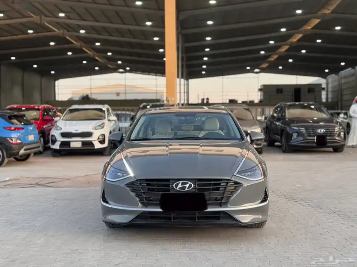 هيونداي سوناتا 2022 رمادي سمارت 3