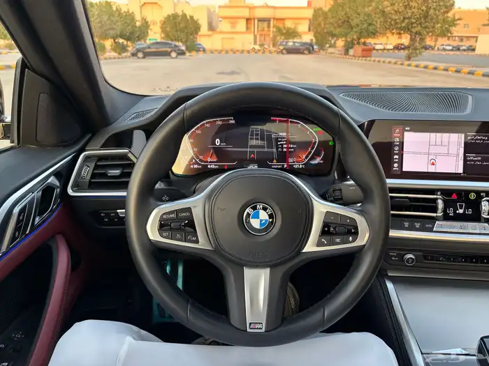 بي ام 420 kit m ممشى 26 الف فقط تحت الضمان 18