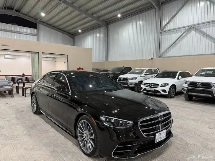 مرسيدس 2021 S580 عداد 39 الف فقط وكالة شرط 4