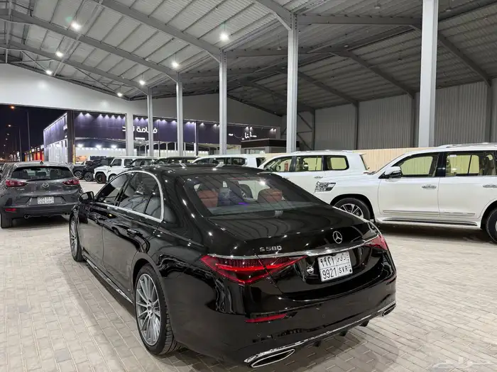 مرسيدس 2021 S580 عداد 39 الف فقط وكالة شرط 10