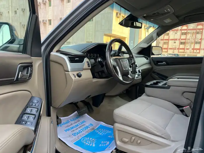 جمس يوكن 2018 سعودي SLE رادار شنطة كهرب شبه الجديد 5