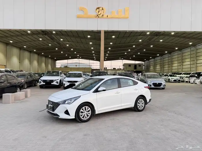 هيونداي اكسنت 2023 ابيض عداد قليل 0