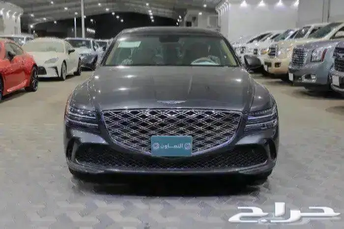 جينيسس G80 بريستيج بانوراما جلد اربعة سلندر موديل 2026 2