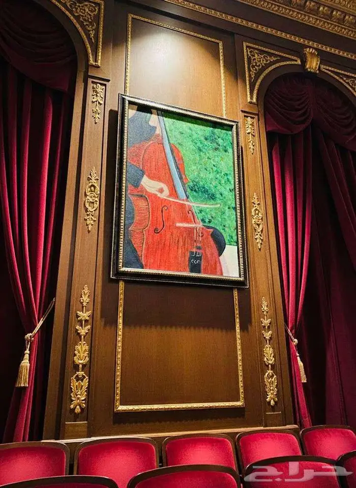 لوحة زيتيه رسم يدوي للبيع 1