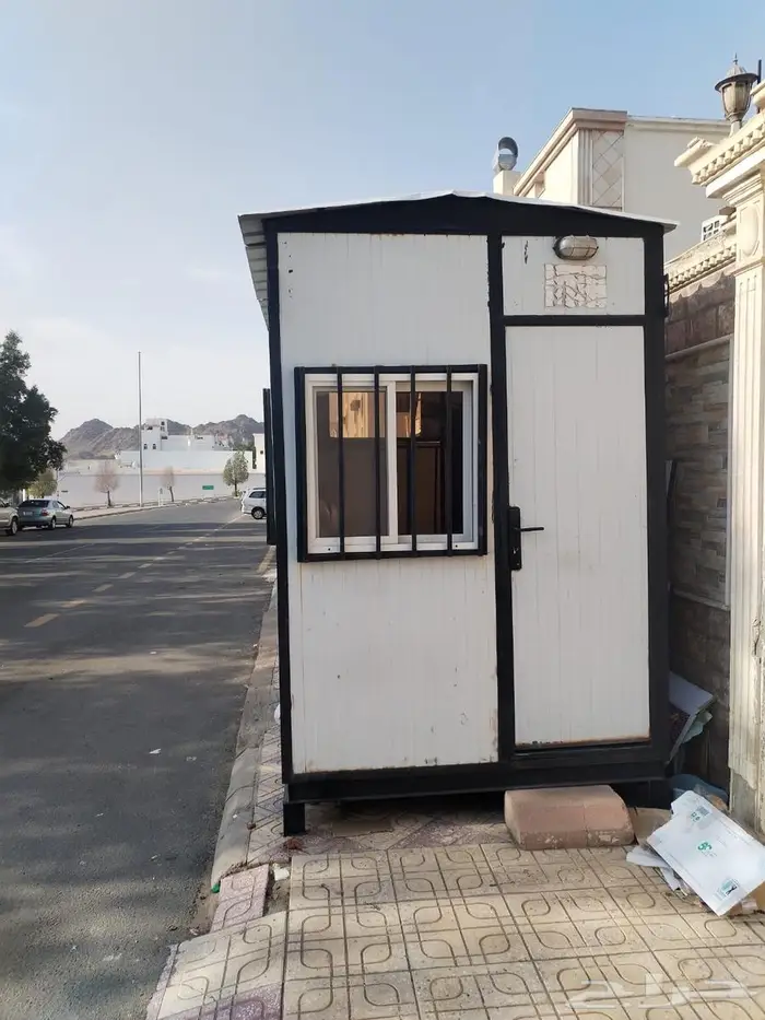 بركس غرفة حارس للبيع مقاس 1.20   2 متر 2