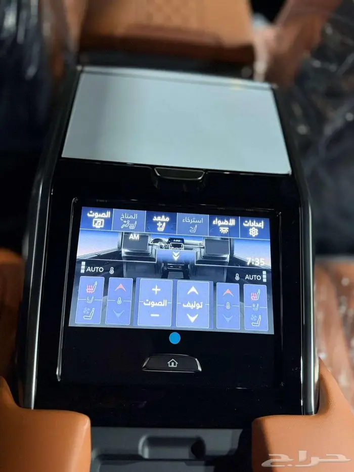 لكزس LX 600 بريمي VIP ابيض بلاك ادشن داخل - جملي2025 23