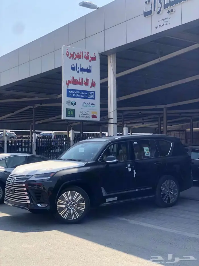 لكزس LX 600 BB 2026 سعودي أسود داخل جملي 0