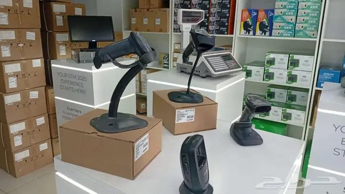 قارئ باركود بمختلف انواعه ثابت وسلك وبلوتوث واى فاى 4