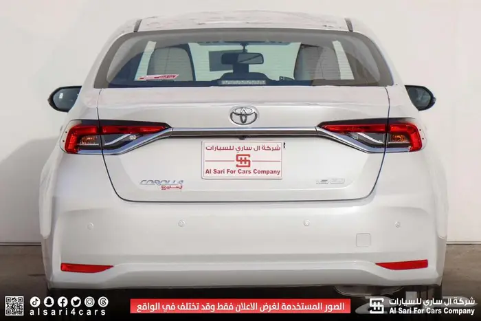 تويوتا كورلا XLI جنوط محرك 1.5 2025 اقساط بنوك وشركات 9