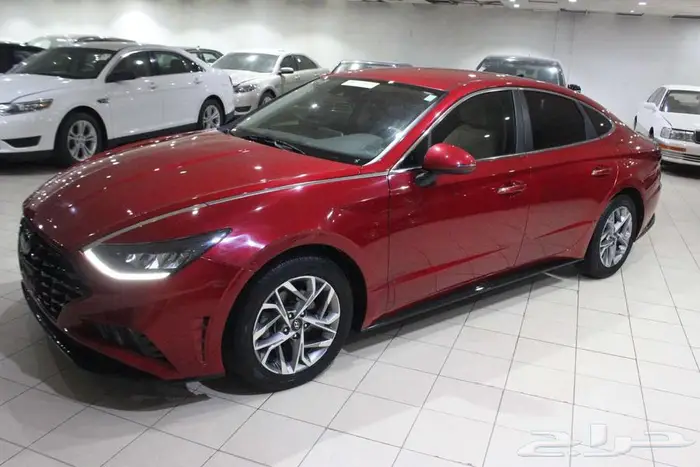 سوناتا 2020 احمر لولي بطاقة جمركيه أمريكي 0