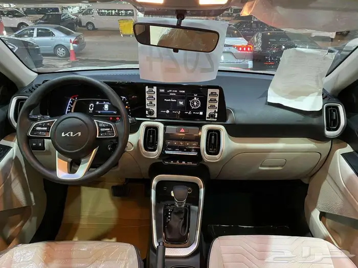 كيا سونيت 2024 فضي ستاندر سعودي 25