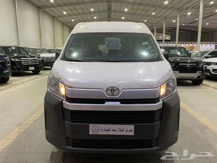 تويوتا باص هايس ركاب سقف عالي 2026 ديزل ابيض جير عادي سعودي 0