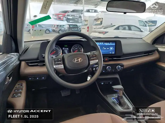 هيونداي - اكسنت فليت 2025 - متاحه كاش واقساط 5