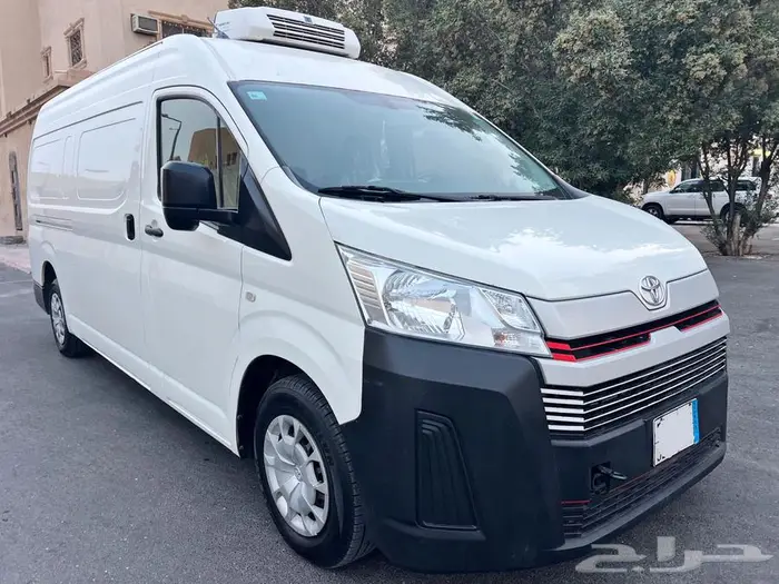 باص تويوتا هايس ثلاجه تجميد 2021 ديزل سقف عالي 5