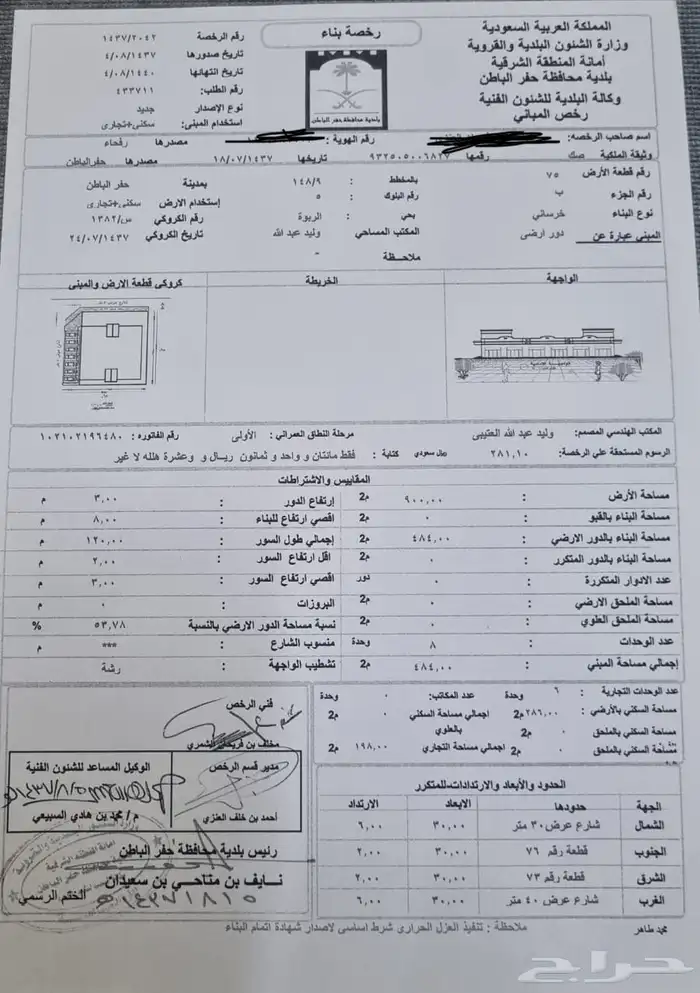 الارض للاستثمار حي الربوة 0