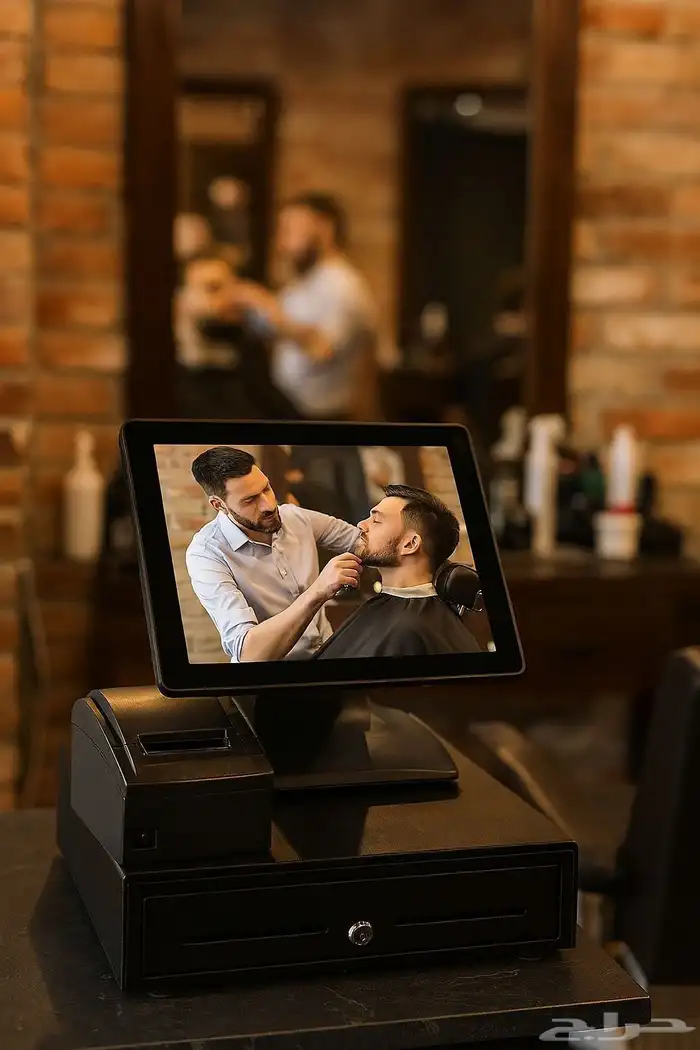 عرض خاص لجهاز كاشير لمس لمحلات الحلاقة 1