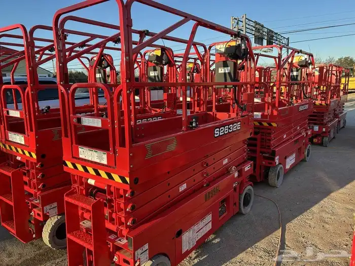 سيزر لفت للإيجار من 6متر وحتى 22متر ديزل وكهرباء 7