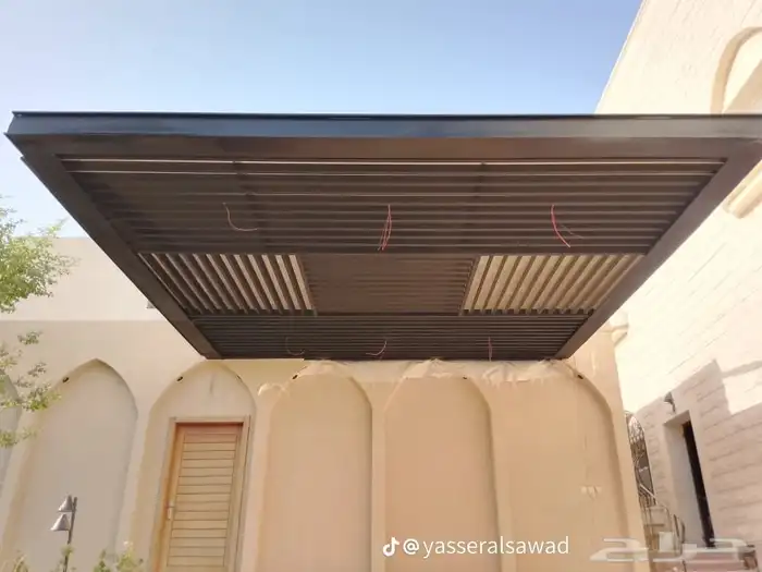 حداد جلسات لكسام بأشكال مختلفه مضلات وسواتر برجولات 6