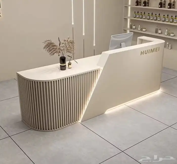 ريسبشن كونترات استقبال وجميع اعمال نجاره الاخشاب 1