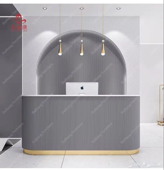 ريسبشن كونترات استقبال وجميع اعمال نجاره الاخشاب 4