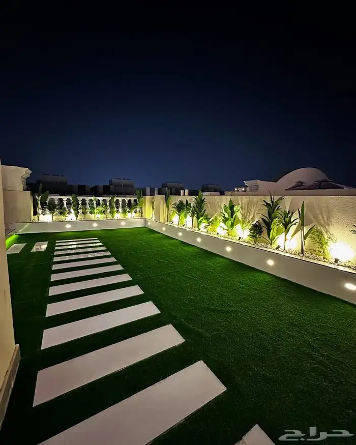 جلسات خارجية وغرف زجاجية واحواض زراعية 21