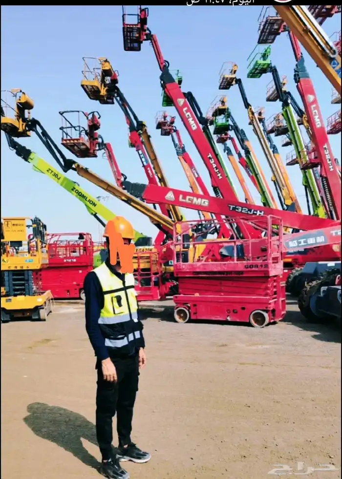 تاجير كرينات و رافعات شوكيه في الرياض يومي شهري سنوي 6