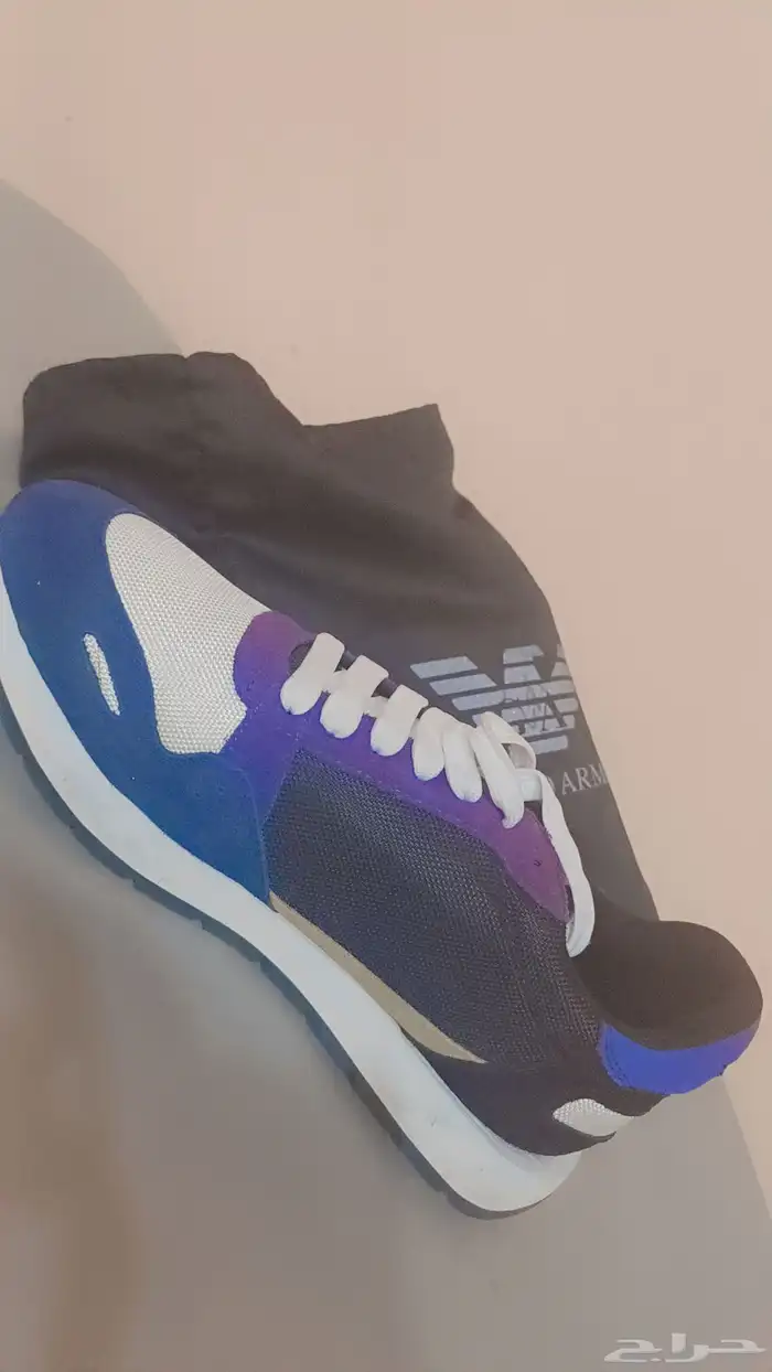 جزمة جورجيو ارماني جديده ماتلبست مقاس ( 43 ) 2