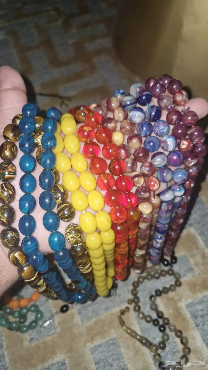 سبح فاتوران وزعفران وبكلايت 0