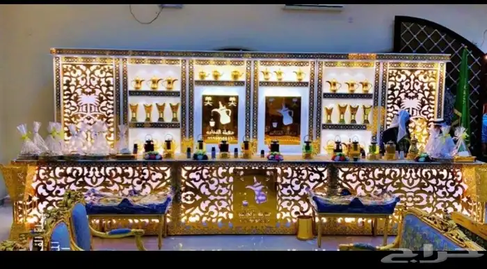 تاجير ركن القهوة ديكور قهوة العربي شاهي نعناع كرك زنجبيل 0