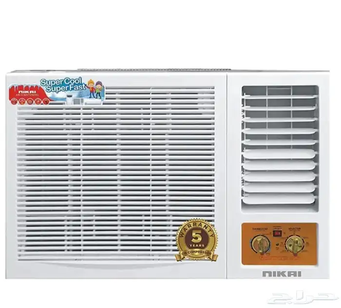 مكيف شباك للبيع جديد بكرتونه 3