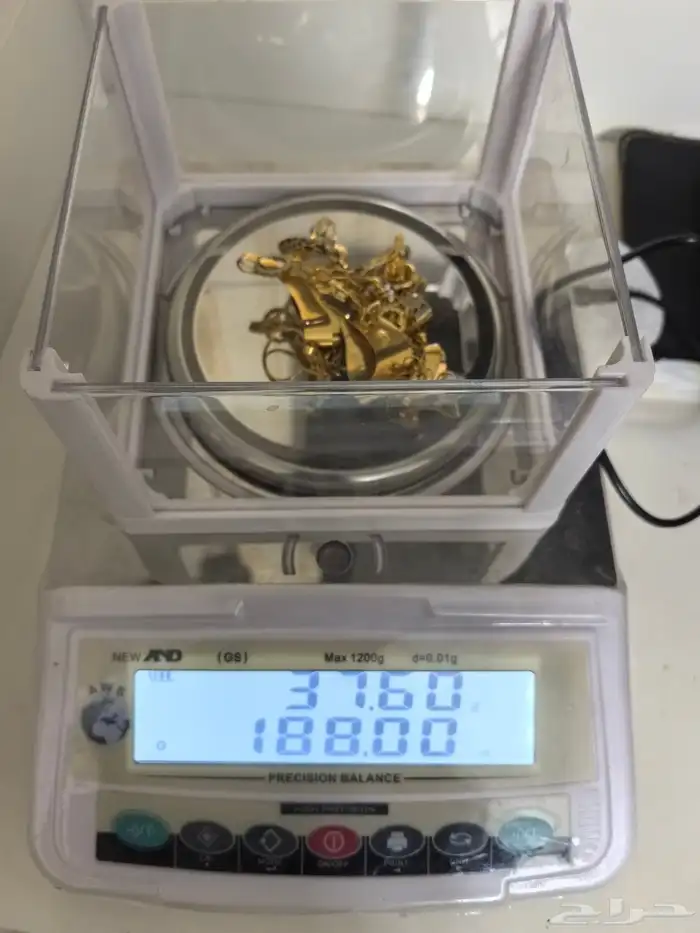 طقم ذهب لازوردي عيار 21 9