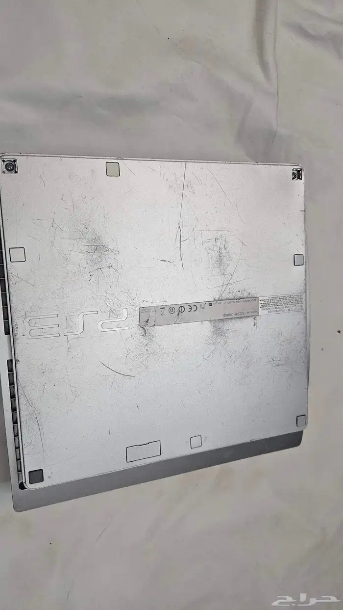 PlayStation 3 Slim اللون الفضي (Silver) موديل CECH-3004B 6