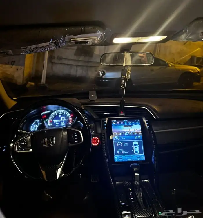 هوندا سيفيك 2018 نص فل ممشي السياره 200 الف قير اوتاميتك مجد 5