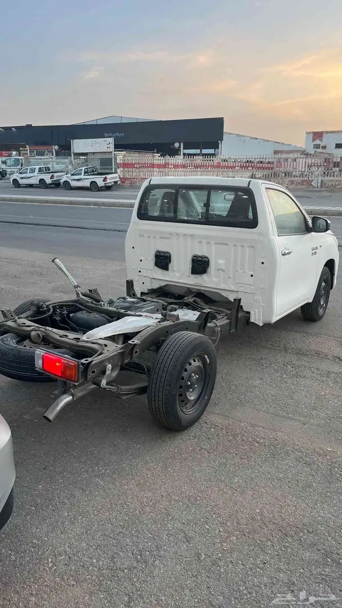 هايلوكس غمارة ديزل بدون حوض 2025 4