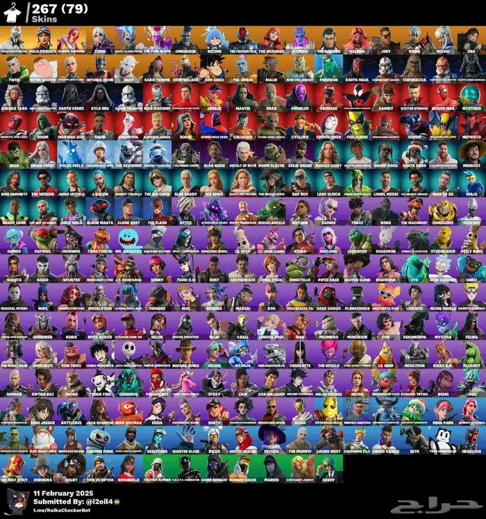 حساب فورت نايت 0