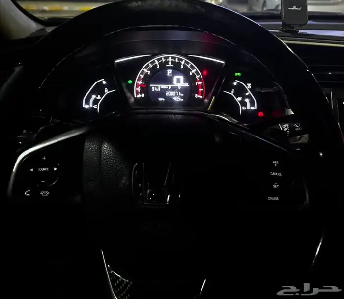 هوندا سيفيك 2018 نص فل ممشي السياره 200 الف قير اوتاميتك مجد 6