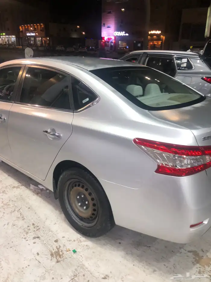 نيسان سنترا موديل 2016 القير و الماكينة شرط ماشية 186فحص جد 0