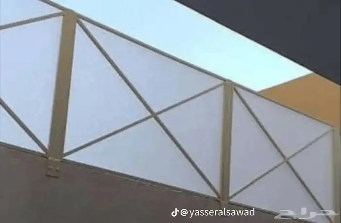 حداد جلسات لكسام بأشكال مختلفه مضلات وسواتر برجولات 2