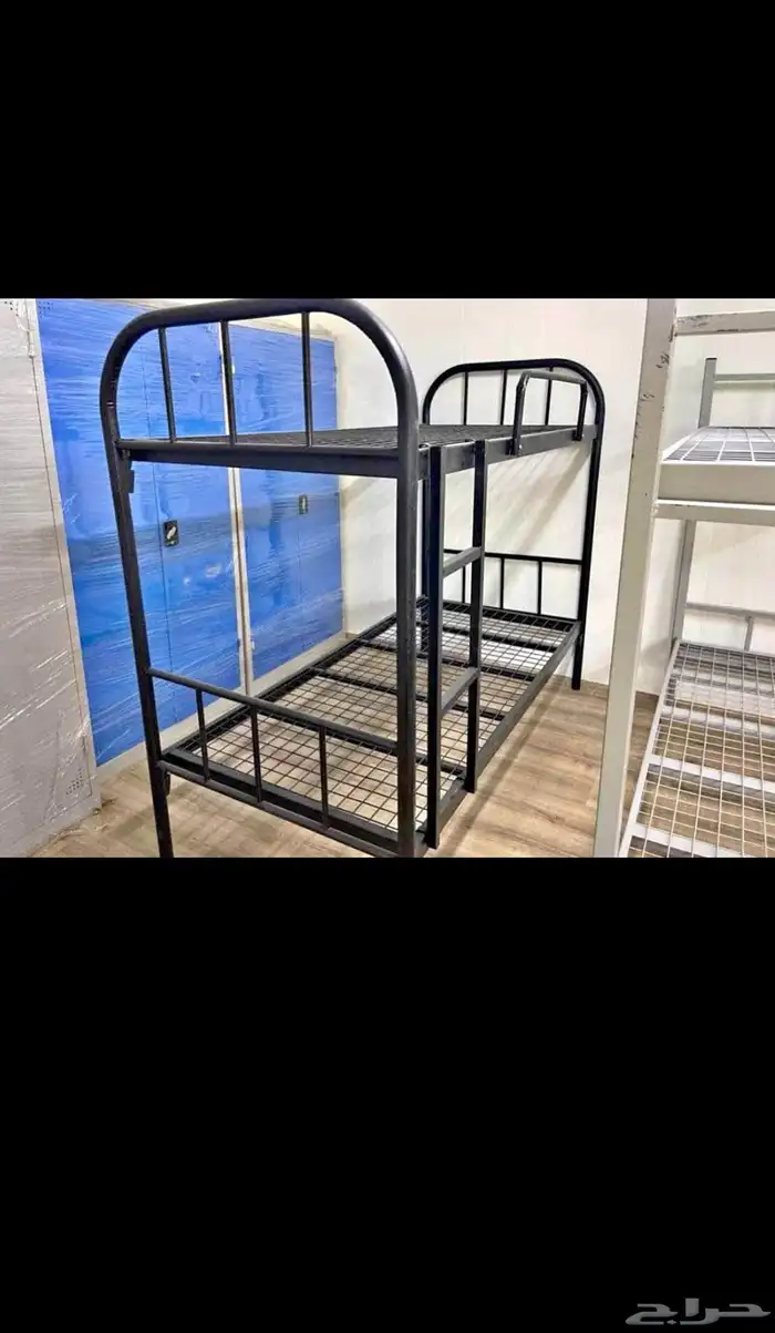 سرير حديدهأ دور واحد مع دورين موجود جديد 8
