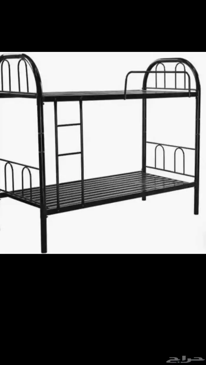سرير حديدهأ دور واحد مع دورين موجود جديد 4