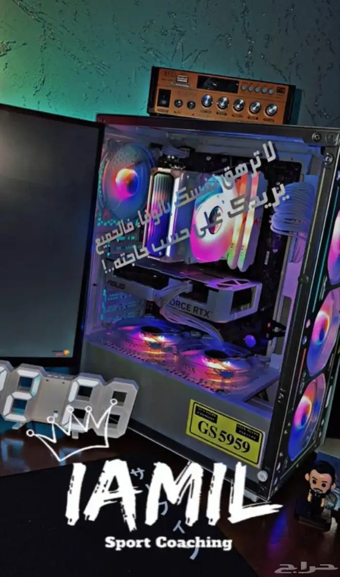 للبيع بي سي السوم يبدأ من 3300 0