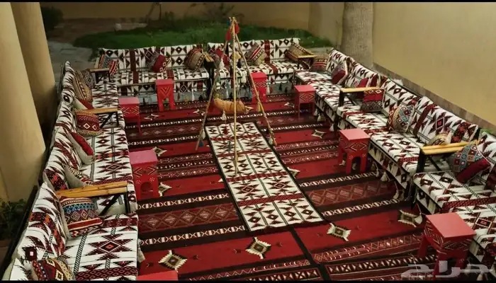 تاجير جلسات شعبيه تاجير خيام تاجير جميع لوازم الحفلات 8