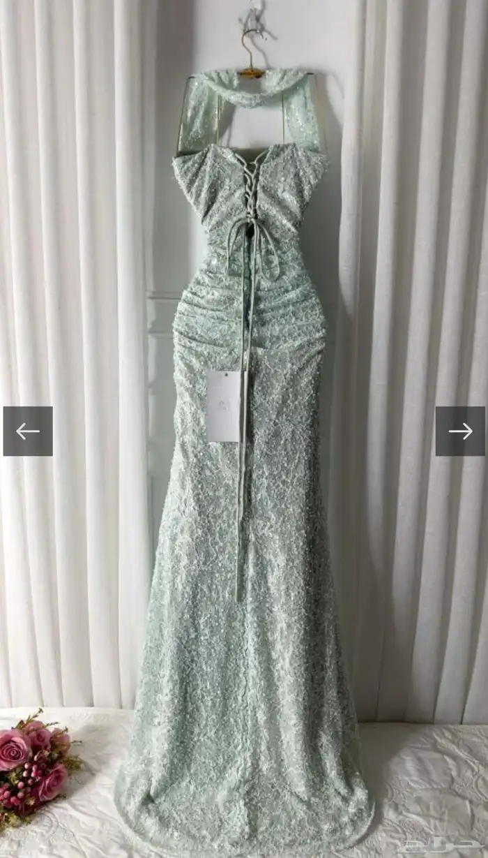 فستان زواج جديد   سبب البيع لم يتم حظور الزواج 0