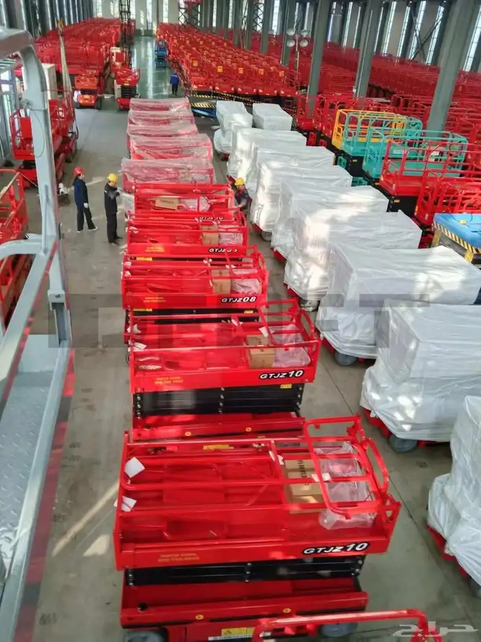 سيزر لفت للإيجار من 6متر وحتى 22متر ديزل وكهرباء 0