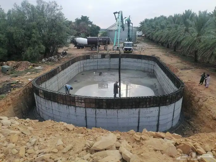 خزانات ديري مزرعه خزانات سمك خزانات مسبخ 9