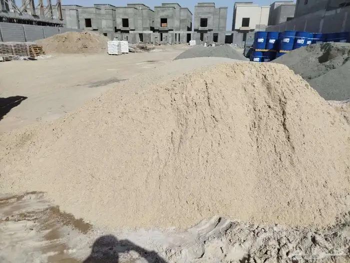 توريد جميع انواع البطحاء الرياض والخشنه والاسمنت 10