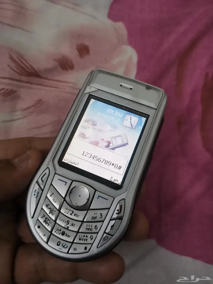 نوكيا 6630 المدمر فنلندي أصلي بحاله فوق الممتازه 3
