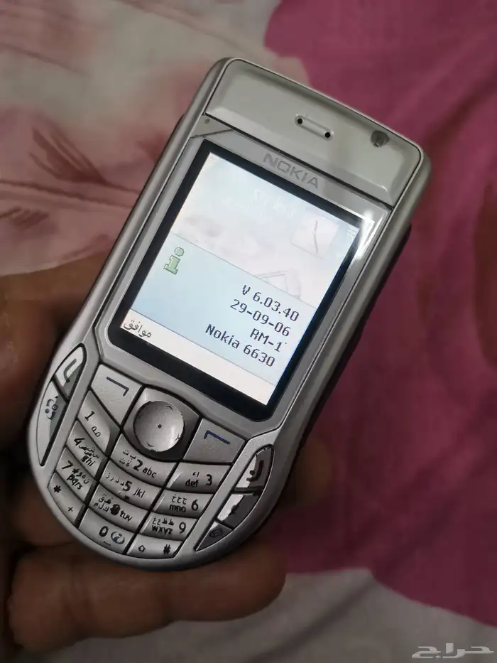 نوكيا 6630 المدمر فنلندي أصلي بحاله فوق الممتازه 4