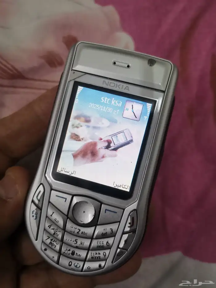 نوكيا 6630 المدمر فنلندي أصلي بحاله فوق الممتازه 1